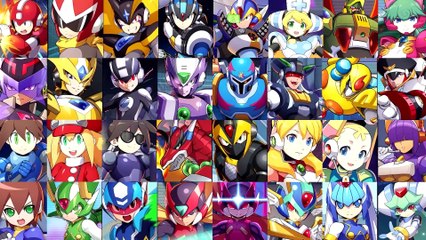 MEGA MAN X DiVE Offline - Bande-annonce des personnages