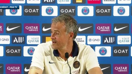 La sortie cash de Luis Enrique sur la concurrence en attaque