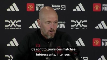 4e j. - Ten Hag : "Le public est toujours le grand gagnant de ce match"