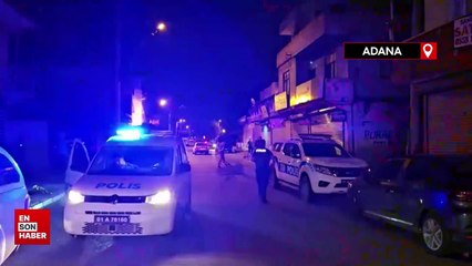 Adana'da kaldırımda telefonla konuşan kişiye çifte tabancalı infaz