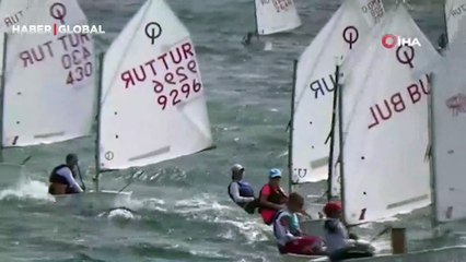 Marmara Denizi'nde 5 ülkenin katılımıyla yelken yarışları başladı