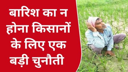आज़मगढ़ में किसान परेशान, बारिश के इंतज़ार में "अन्नदाता"