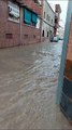 La Roda se ve anegada por una gran tromba de agua