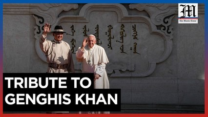 Pope praises  Mongolia's religious freedom