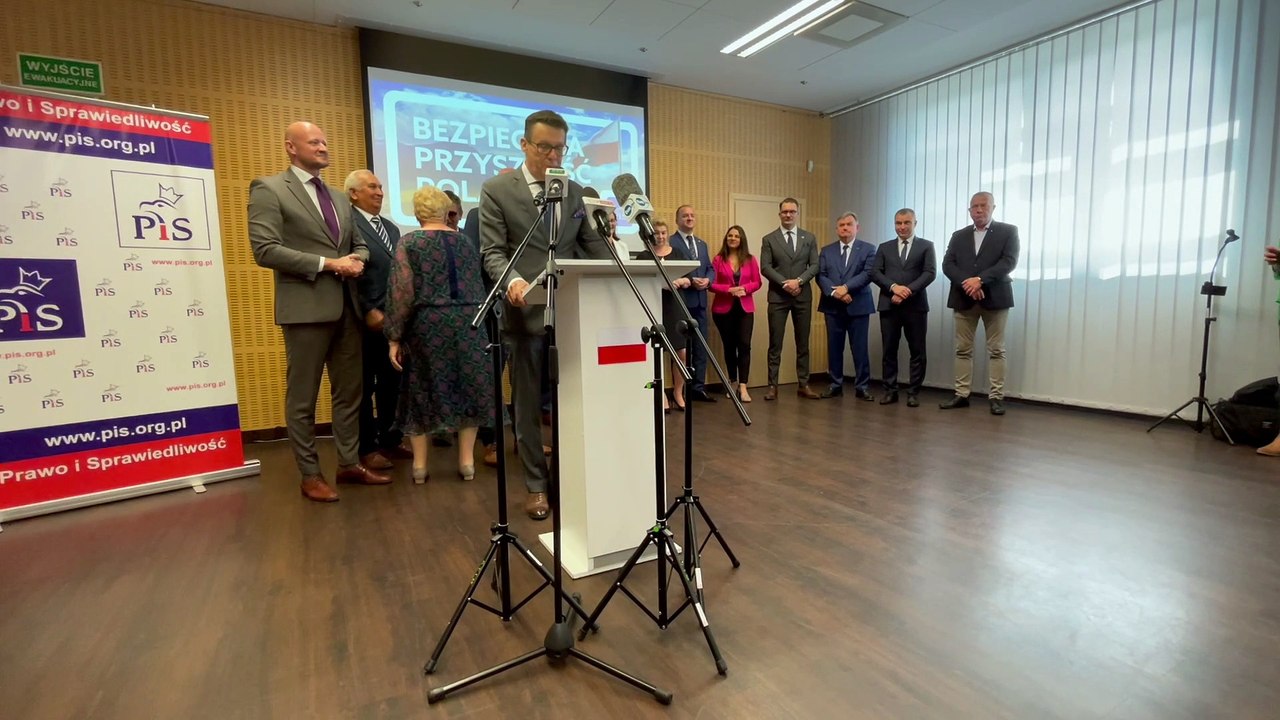 Gazeta Lubuska. Zielona Góra. Prezentacja listy PiS