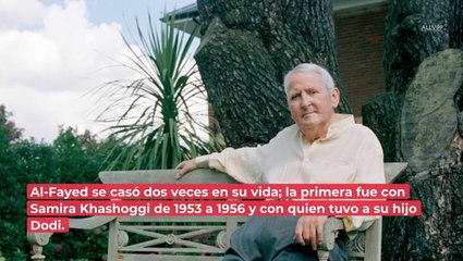Mohamed Al-Fayed muere casi exactamente el mismo día que su hijo 26 años antes