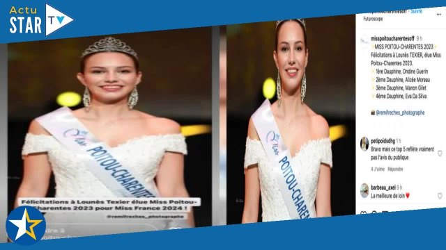 Miss France 2024 qui est Lounès Texier, la sublime Miss Poitou Charentes