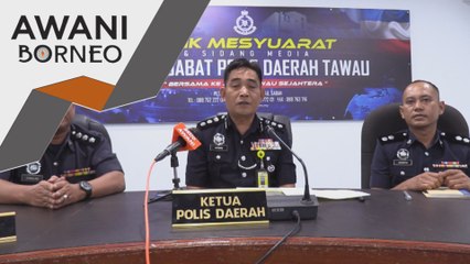384 pegawai dan anggota polis Tawau bersiap sedia
