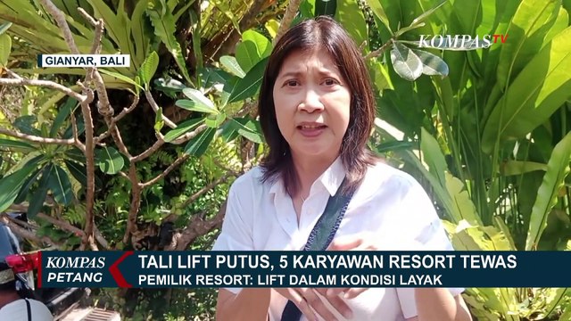 Olah TKP Kasus Tali Lift Putus di Gianyar, Polisi: Saat Putus, Lift Tidak Kelebihan Kapasitas
