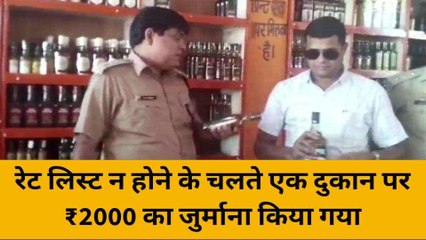 सिद्धार्थनगर: एक दर्जन शराब और बीयर की दुकानों का किया गया निरीक्षण
