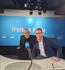 Thierry Ardisson ému aux larmes dans l'émission de David Lantin, "La Scène Culture, sur France Bleu