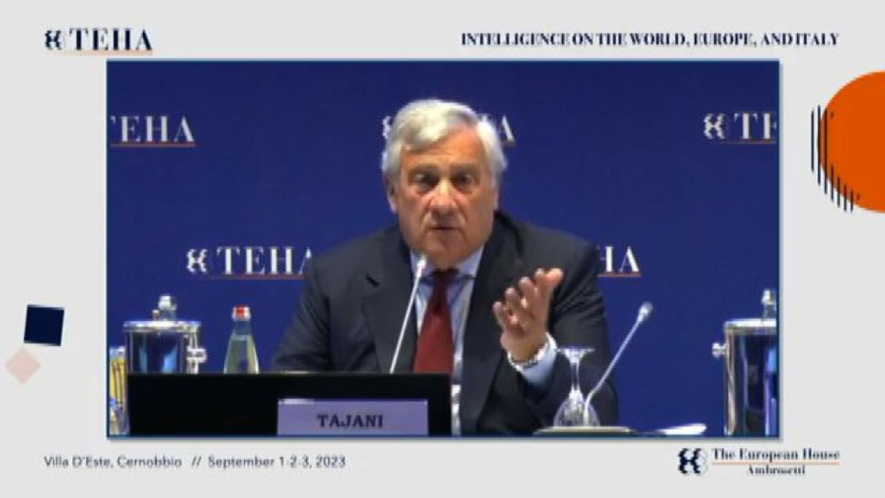 Difesa, Tajani: non possiamo sempre correre dietro agli Stati Uniti