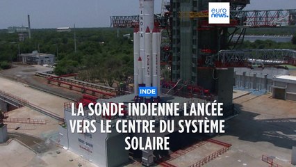 La sonde indienne lancée vers le centre du système solaire