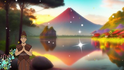 Relaxing music for meditation and yoga with gamelan sounds, Indonesian heritage songs