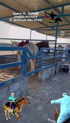 Emirati Saeed Al Dharif teaches mounted archery_3