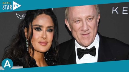 Salma Hayek  son mari François Henri Pinault a eu un enfant avec une star du mannequinat