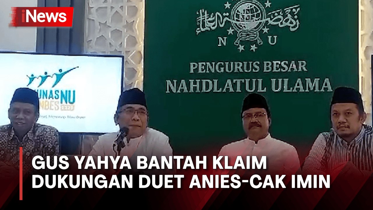 Ini Kata Gus Yahya soal Klaim Dukungan kepada Anies Baswedan-Cak Imin dari PBNU