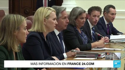 Ucrania: visita de Blinken a Kiev empañada por ataque con misiles