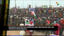 teleSUR Noticias 15:30 02-09: Níger: Manifestantes exigen retirada de tropas francesas