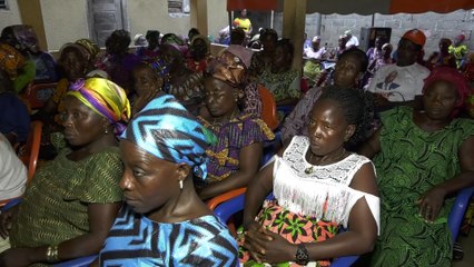 Lacina Ouattara, Sylvain Malan, Dion, Ali Fofana, Diabaté et Emmanuel Sowa en campagne à Danané