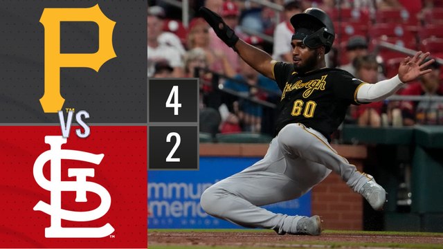 Resumen Piratas de Pittsburgh vs Cardenales de San Luis / MLB 01-09-2023
