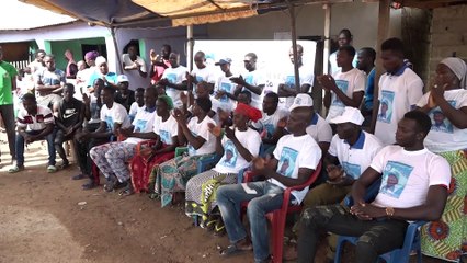 Karim Koné et Chantal Fanny en campagne pour les élections municipales 2023 à Kaniasso