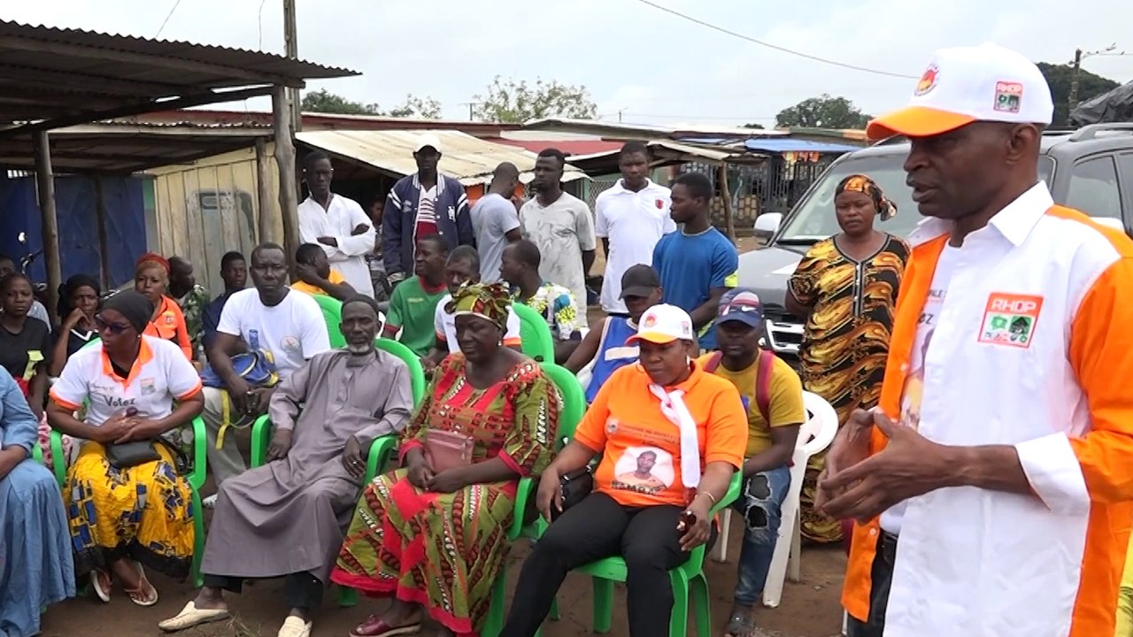 Bamba Sory, Mamadou Bamba, Lassina Bamba et Koné Boiké en campagne  à Guintéguéla