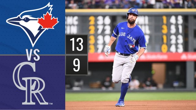 Resumen Azulejos de Toronto vs Rockies de Colorado / MLB 01-09-2023