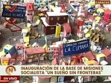 Vpdta. Delcy Rodríguez inaugura Base de  Misiones Socialista Un Sueño sin Fronteras en Caracas