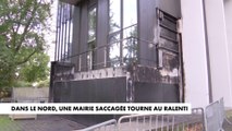 Dans le Nord, une mairie saccagée tourne au ralenti