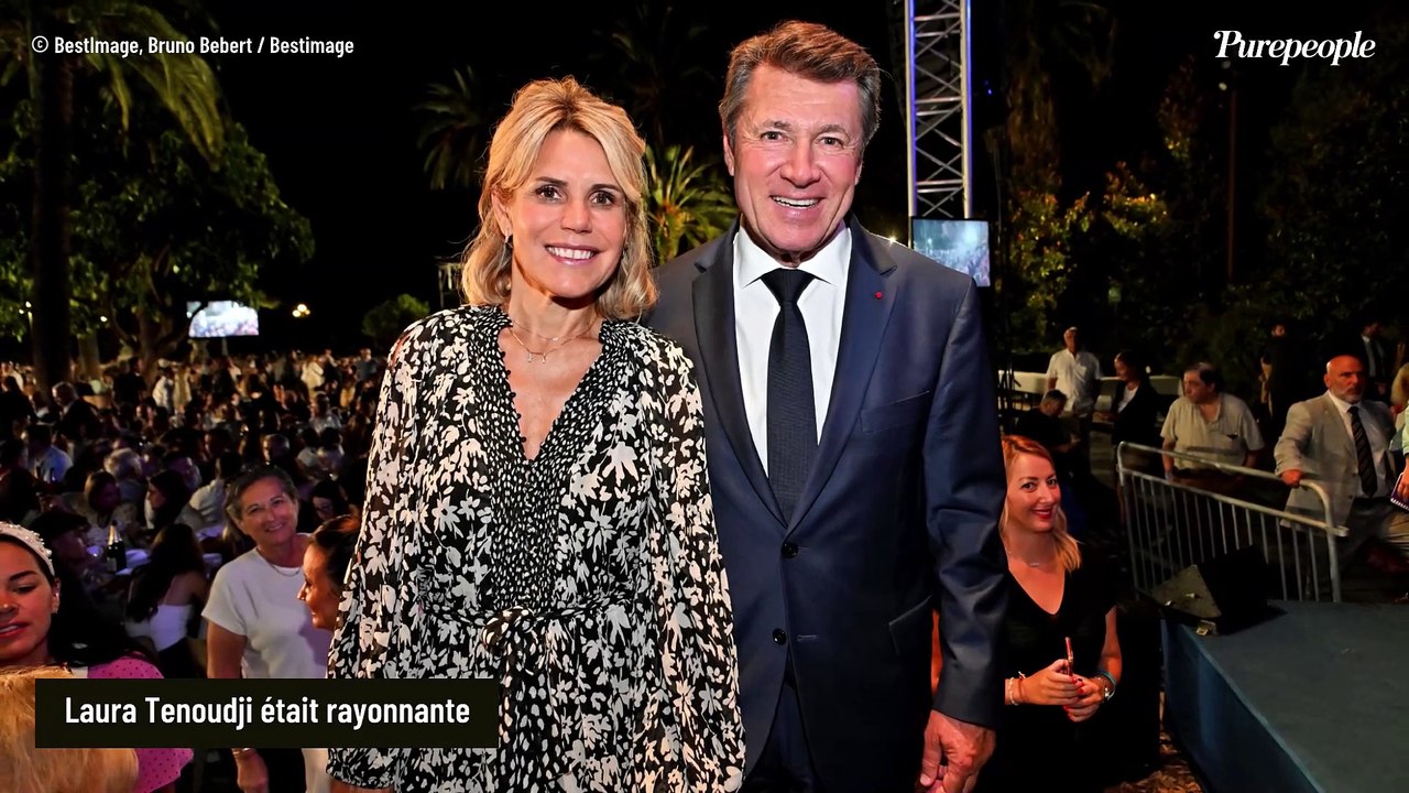 Christian Estrosi et sa femme Laura Tenoudji : grande fête à Nice avec leur fille Bianca, ils accueillent un invité d'honneur