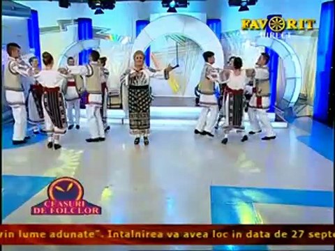 Geta Postolache - Hai badita-n joc (Ceasuri de folclor - Favorit TV - 22.04.2015)