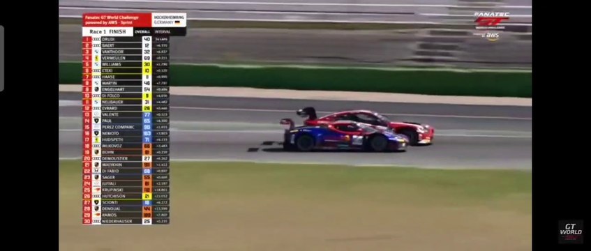 GT World Challenge 2023 Hockenheim Race 1 Epic Battle Finish Vanthoor vs Vermeulen