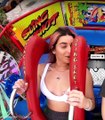 slingshot ride girl loses bra