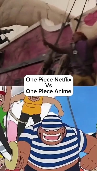 One Piece Netflix vs One Piece Anime