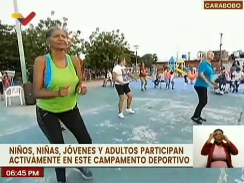 Carabobo | Niños y adolescentes dicen presente en el primer campamento de voleibol en los Guayos