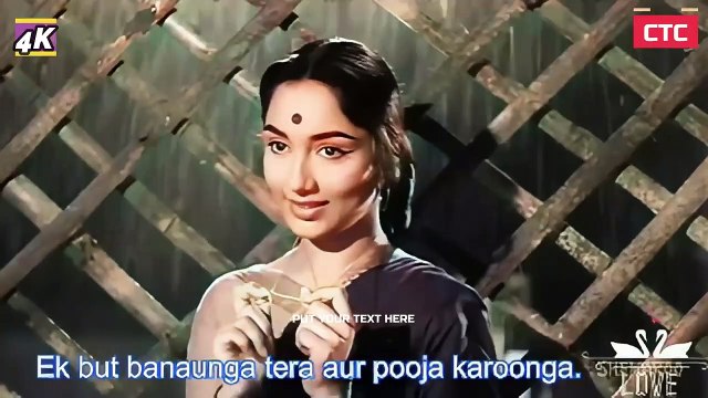 Ek But Banaoonga Tera In Color (4K) _ Dev Anand, Sadhana, Mohd Rafi, lata