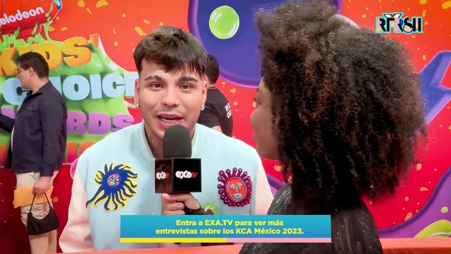 Axel Ortiz y Sebas Villalobos desde los Kids choice Awards