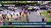 CCTV Rekam Kericuhan Jakmania di Depan Stadion Candrabhaga Bekasi