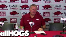 Hogs' Coach Sam Pittman on Opening Win