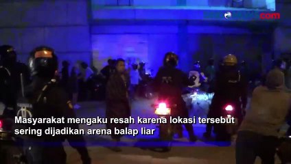 Polisi Bubarkan Aksi Balap Liar di Palangka Raya