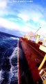 Terrifying Moments: Massive Ship in Peril, On the Verge of Sinking! #extremeweather