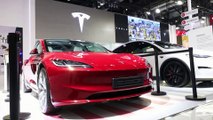 Tesla debuts revamped Model 3 sedan in Beijing