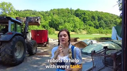 Indian man marry German lady and works with her at German Cow Farm, watch and enjoy.