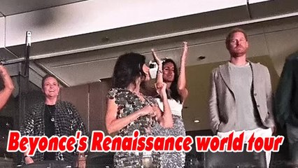 Meghan Markle and Prince Harry Were Photographed at Beyoncé's Renaissance Tour In Inglewood