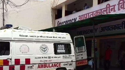 बरेली: दो बाइकों की भिड़ंत में युवक हुआ घायल, मची चीख - पुकार