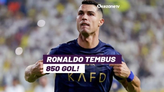 Sejarah Tercipta! Cristiano Ronaldo Cetak 850 Gol, Jadi yang Pertama di Dunia!