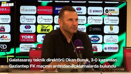 Galatasaray'a Okan Buruk'tan transfer açıklaması