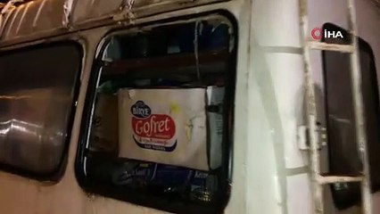 Yumurta büyüklüğünde dolu yağdı; sokak hayvanları telef oldu