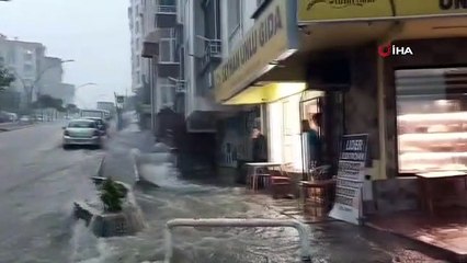Des inondations catastrophiques se sont produites à Samsun à la suite de fortes pluies